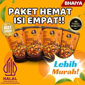 Paket Nasi Biryani - Paket Hemat 4 pack Nasi  Biryani Kit, Paket Biryani Bhaiya India