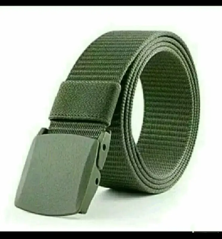 ikat pinggang metal detektor ikat pinggang kain 0