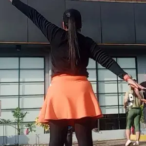 Rok korean Style Mini Skrit Olahraga Wanita Gym Renang Tennis Voli Senam Dancer Zumba Bersepeda Sport