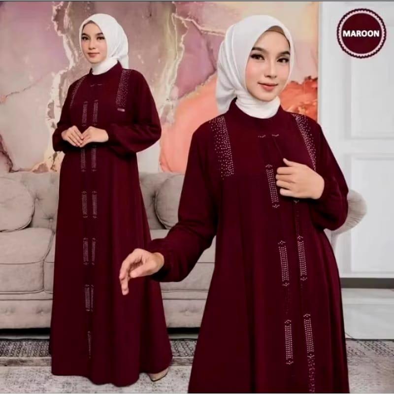 GAMIS ABAYA TAMARA DRESS UKURAN S M L XL XXL BUSUI FRIENDLY Muslim Ceruty 4