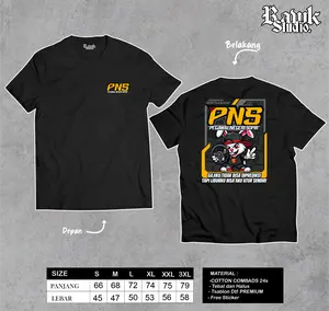 Kaos PNS VB Kaos sopirTebal Doble soft free Stickerr