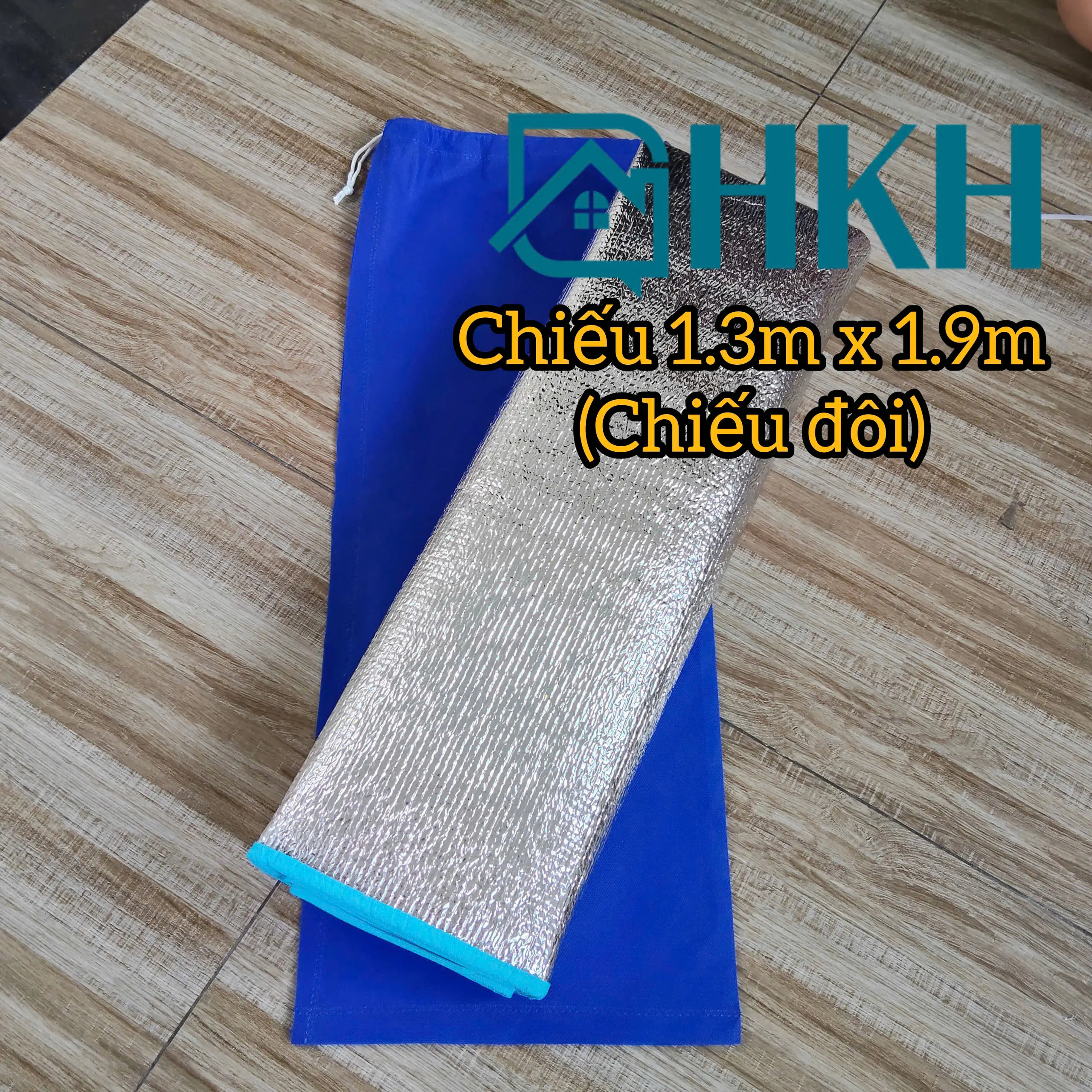 VIỀN XANH 1.3m x 1.9m+TÚI