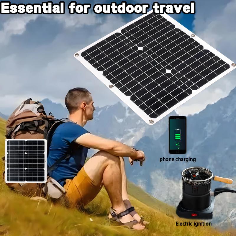 Product Introduction of Solar Panel Dual USB Ports 5V - High Efficiency Outdoor Emergency Charging for Mobile Phones, Perfect for Camping and Emergency Power Supply, Portable Solar Charger Pane 26