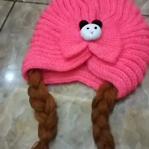 TURBAN PITA RAJUT BONEKA PAKE RAMBUT#TURBAN RAJUT BAYI LUCU#TURBAN RAJUT MURAH