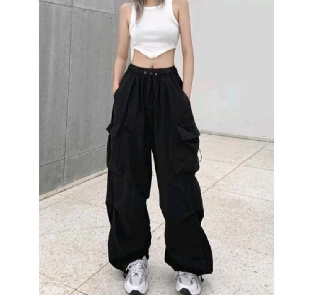 termurah Culot Cargo Tali Serut Parasut Celana Panjang