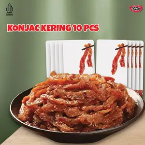 [ HALAL] KONJAC KERING 15g isi (15g X 5 PCS) , (15g X 10 PCS) Spice Pedas Cemilan - SNACK MASTER Strip Spicy Vegetarian Jajanan Spices Snacks Strip / Camilan iSI Makanan Ringan Food / Pedas Food Camilan