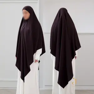 Bahia FK dan Khimar Bandana Long Triangle Bahan Air Tech Silk Cool Tech Anti UV