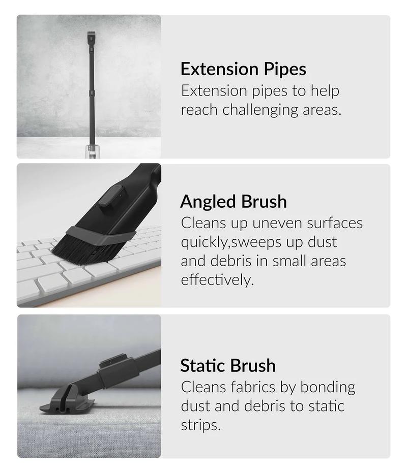 Product Introduction of Eluxgo EC19C Cordless Vacuum Cleaner 5