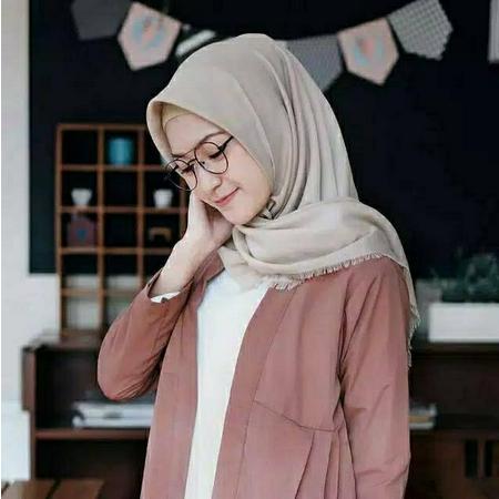 Hijab segiempat rawis saudia / segiempat polos saudia 2