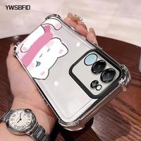 Gambar YWSBFID Casing Hp Untuk VIVO V29 5G V29 Pro 5G Case pola Kucing Berkerudung warna baru galvanized empat sudut anti-drop transparan belakang panel keras ponsel kasus Casing - Gaya1, VIVO V29 5G dari YWSBFID MALL Kab. Tangerang 3 Tokopedia