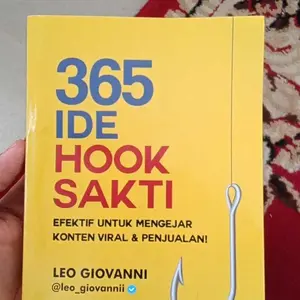 Viral 365 IDE Hook Sakti Efektif untuk Mengejar Konten Viral dan Penjualan - Tipe IDE Hook Fungsi Meningkatkan Penjualan dan Efektif