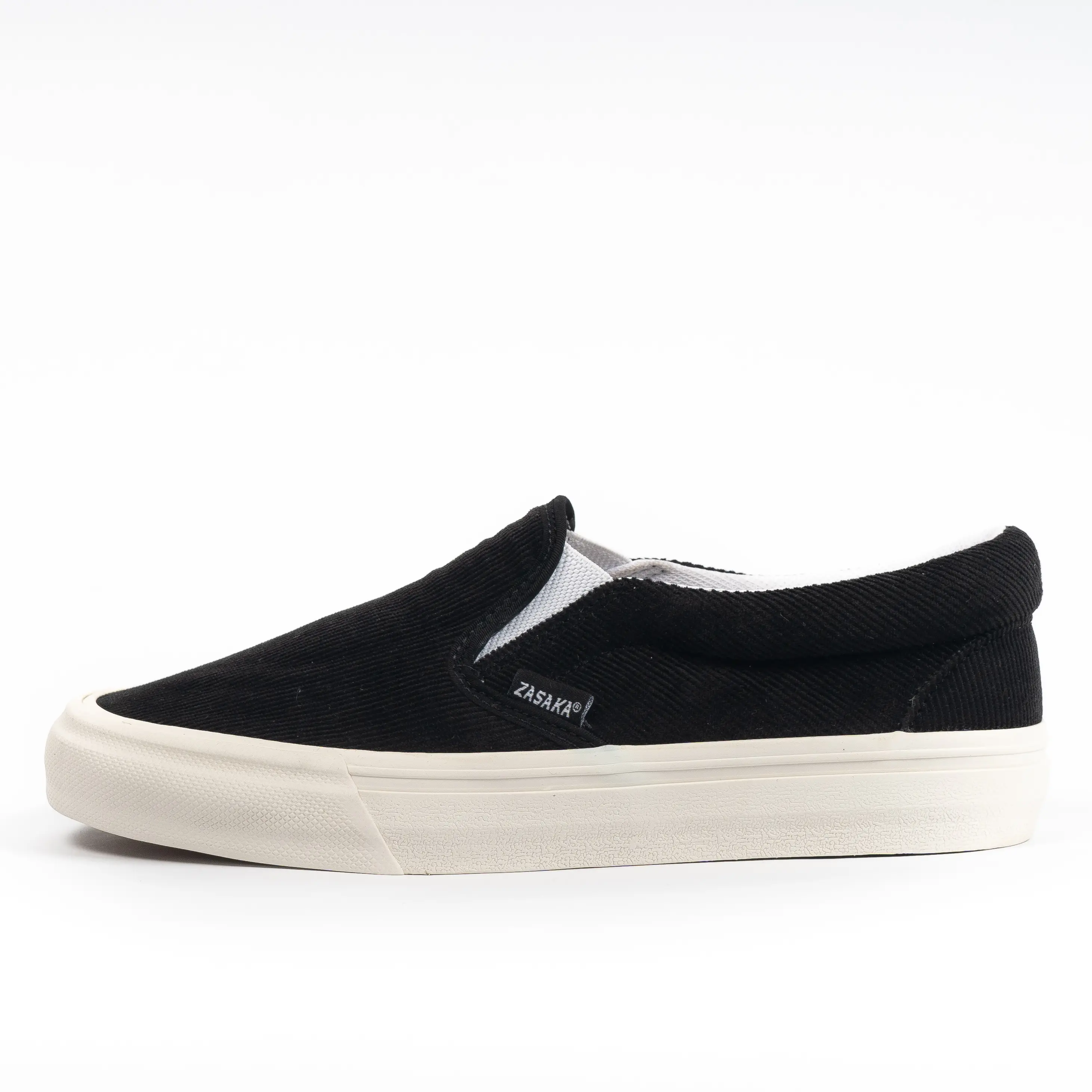 ZASAKA - Sepatu CORETWO Sepatu Slip on Coreduroy Hitam Pria Wanita Original