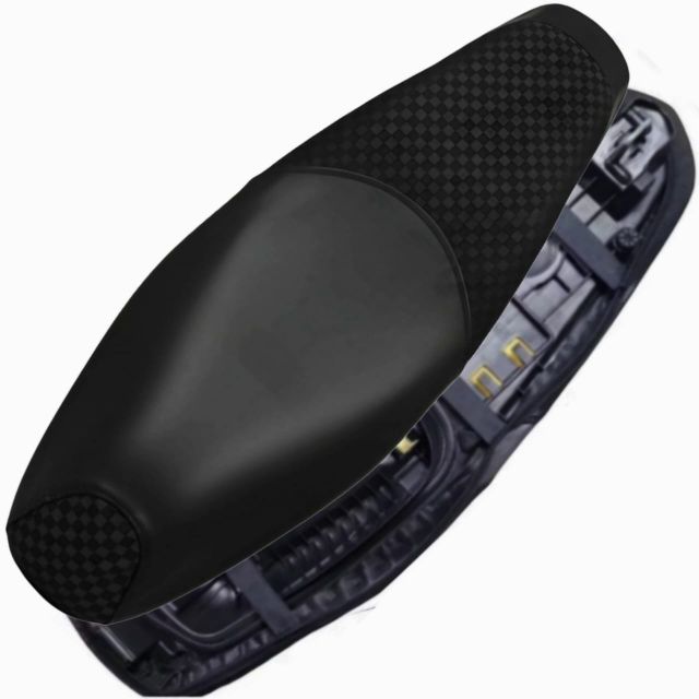 Sarung Jok Motor Kombinasi Langsung Pakai Anti Cakar Kucing Bahan Kulit Premium Amplas Jeruk Catur3D Anti Air Anti Rembes untuk Motor Anda