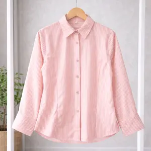 Jozzy Sore.ID Julia Top Anak Perempuan - Kemeja Slim Fit Bahan Katun Salur Adem Nyaman Usia 5-15 Tahun