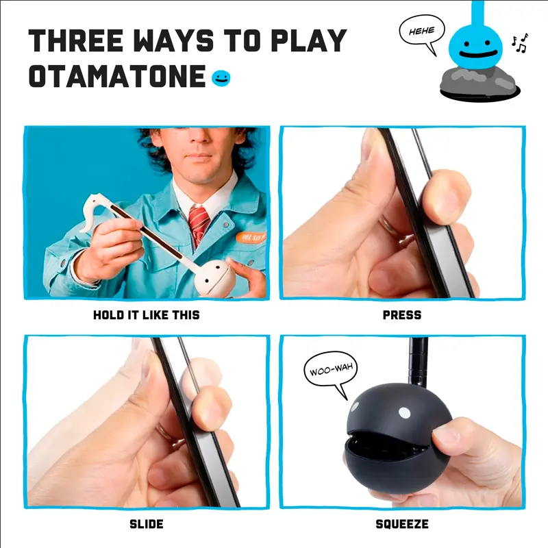 Maywa Denki Otamatone Nhạc Cụ Điện Tử Nhật Bản, Maywa Denki Otamatone, Bộ Tổng Hợp Âm Nhạc Cầm Tay Đồ Chơi Và Quà Tặng Vui Nhộn Từ Nhật Bản 2