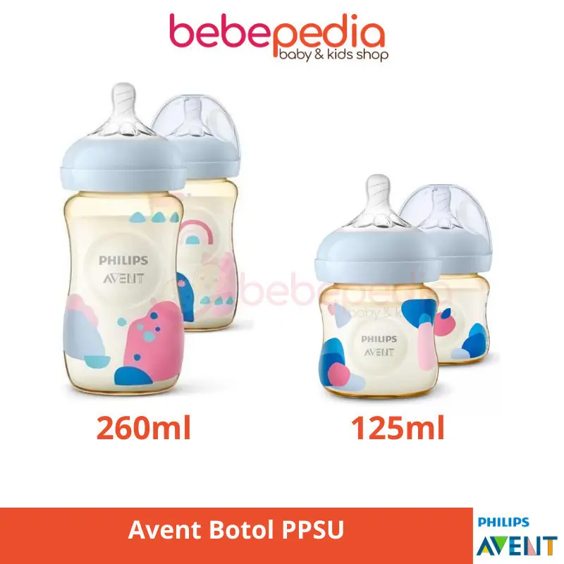 Botol Susu Philips Avent Natural PPSU Bottle 120ml / 260ml