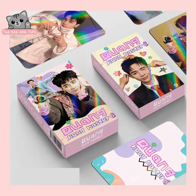 [Tổng Hợp] 30 Card Lomo Holo Anh Trai Say Hi, Quang Hùng, Hiếu Thứ Hai, Negav, Dương Domic, Rhyder, Caption,Atus,.... 0