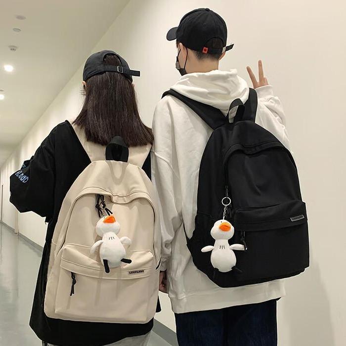 Ba Lô Hai Vai, Phong Cách Thể Thao, Thời Trang, Dễ Phối Đồ Thích Hợp Cho Học Sinh Nam Và Nữ Trùng Lặp, Ba Lô Cặp Đôi Unisex, Sức Chứa Lớn.