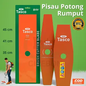 Mata Pisau Mesin Potong Rumput Gulma TASCO Brush Cutter Blade Gendong 2T 2 Mata Panjang Pendek