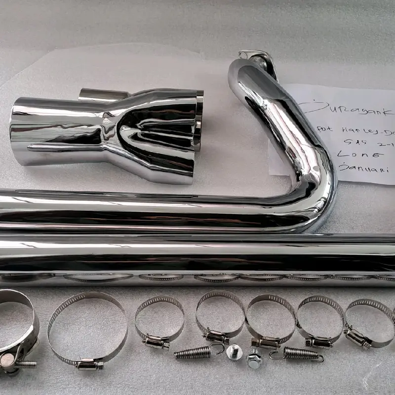 Knalpot Harley-Davidson Model S&S 2-1 Long Touring, Roadglide, Electra, Dyna, Softail, dll Engine Twincam & M8 ready 2