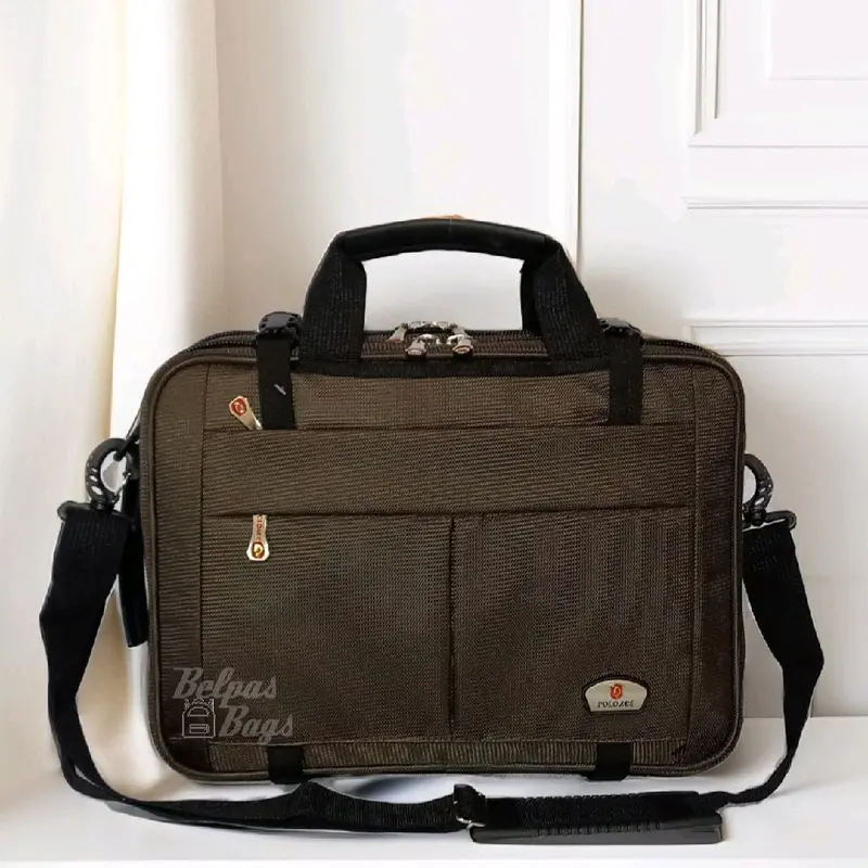Tas kerja tas kantor selempang ransel tas laptop multifungsi polo Ace 0