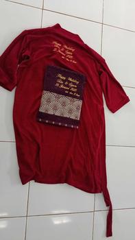 Product Review of Handuk Kimono Set custome bordir nama depan belakang seserahan dan kado pernikahan Hadiah Handuk Wanita Dewasa Tidur Dress Pria from i** a**a 3