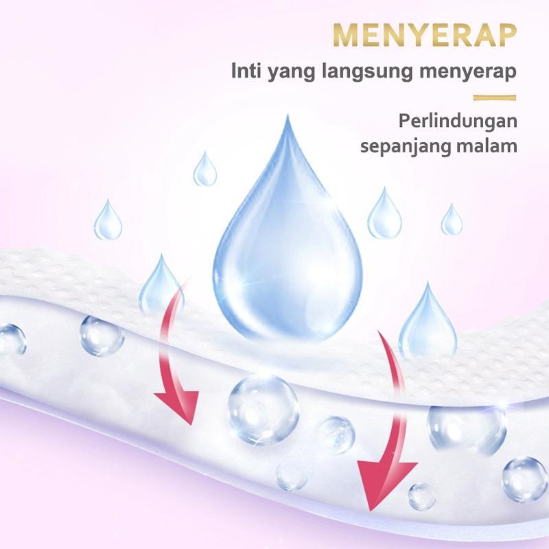 Sensi-Saniline [Seri Kering] Pembalut & Pantyliner Wanita – Super Menyerap, Anti Bocor & Tetap Kering – Nyaman untuk Siang/Malam – Free Ongkir