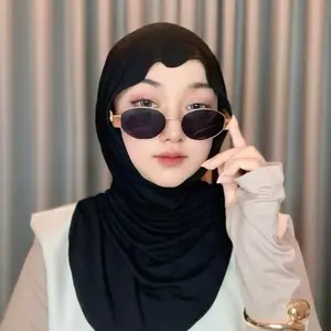 HIJAB INSTAN BERGO HUMMA BAHAN JERSEY COOLTECH MELEYOT PASHMINA TOP BISA DUA  MODEL // KERUDUNG MUSLIM