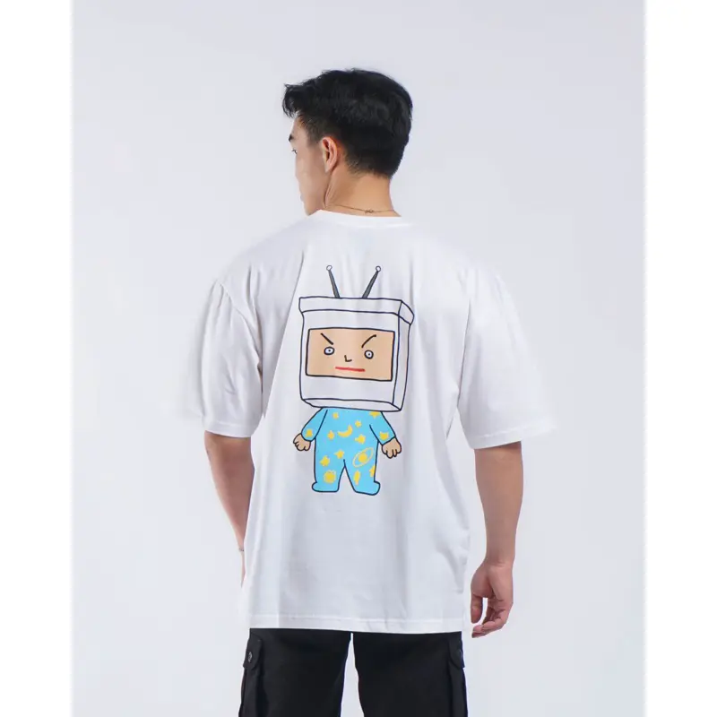 COD Jack&Russel - Piyama Television Oversized T-Shirt  (Frank Edition)