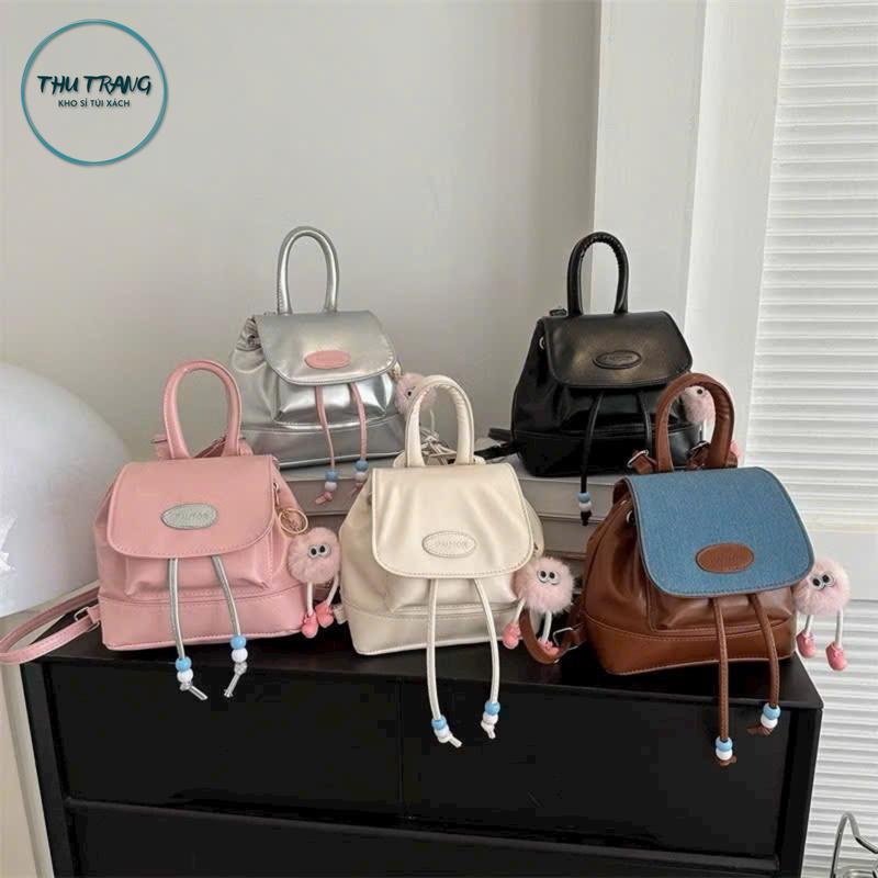 Thu Trang - Balo Mini Nhỏ Đơn Giản Thời Trang Phong Cách Hàn Quốc Dành Cho Nữ Nhiều Màu Sắc Đẹp & Tiện Dụng
