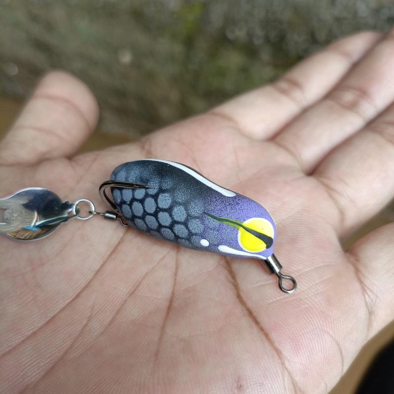 Product Introduction of Soft frog 4cm bodi ramping umpan casting Gabus lure Soft frog 2