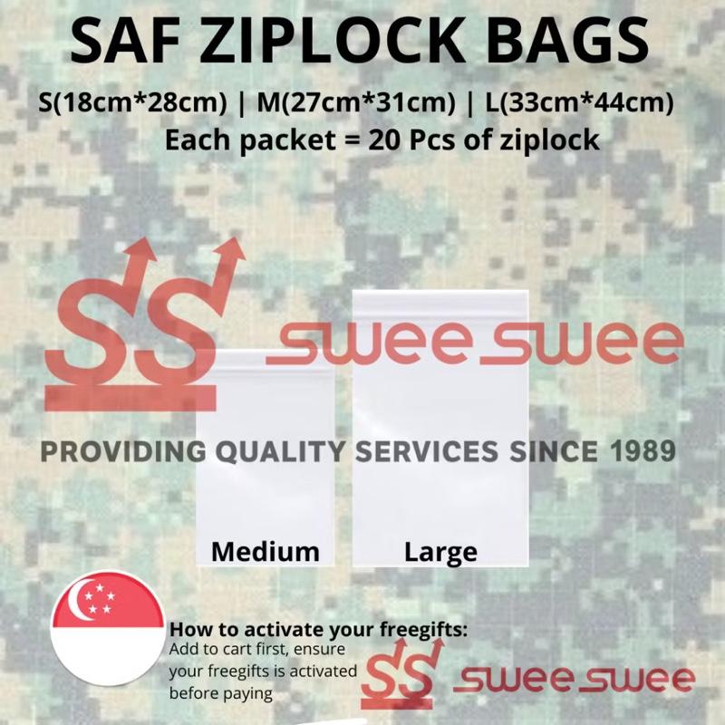 Product Introduction of CHEAPEST & READYSTOCK SAF ZIPLOCK BAGS FOR EASYSTORAGE Emart fieldcamp 23