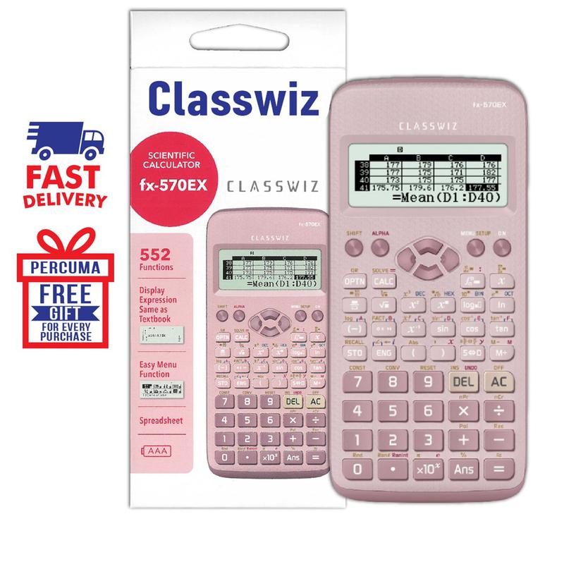 Scientific Calculator FX-570EX/FX-570ES Plus/FX-570ms/FX-991EX/FX