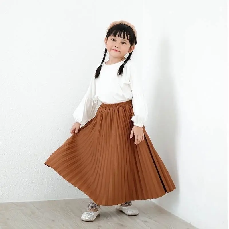 ROK PLISKET ANAK PEREMPUAN USIAH 4-14 TAHUN / ROK MUSLIM ANAK / BAWAHAN ANAK PREMPUAN / ROK ANAK TANGGUNG 0