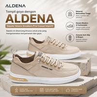 Gambar Aldena Sepatu Velanno Sneakers Pria Casual Import Shoes Kasual kekinian Running - Cokelat, 39 dari Aldena OS Kab. Bekasi 1 Tokopedia