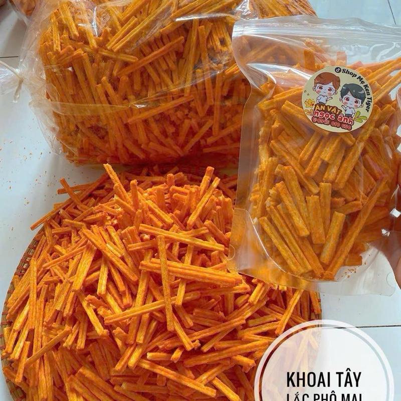 500gr - 1 ký KHOAI TÂY LẮC PHÔ MAI GIÒN THƠM NGON ĐẬM VỊ