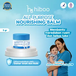 Hiboo All Purpose Baby Balm 5g Ruam Popok - Nourishing Calming Baby Cream Baby Oil Balsem Kulit Skincare Anak Minyak Telon Bayi Newborn A22
