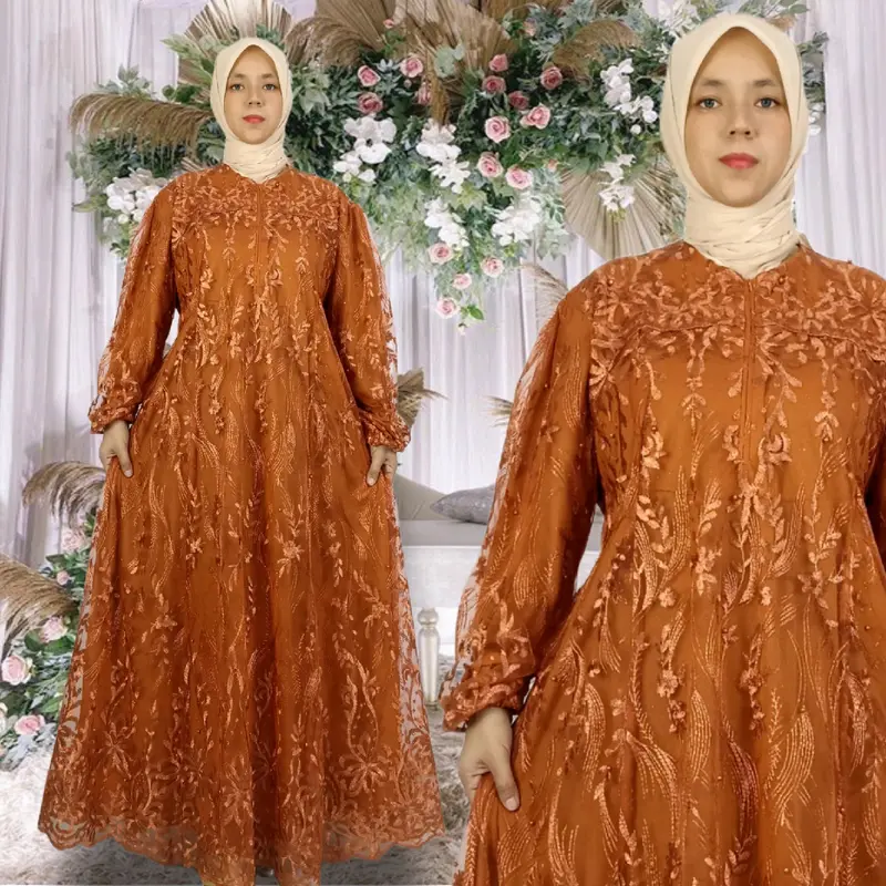 E2 Gamis TILE PREMIUM FULL MAYUNG 380 CM |Size Ld 100 ,110 Jumbo 120 , ld 130 cm | BY ZIGMODE 0