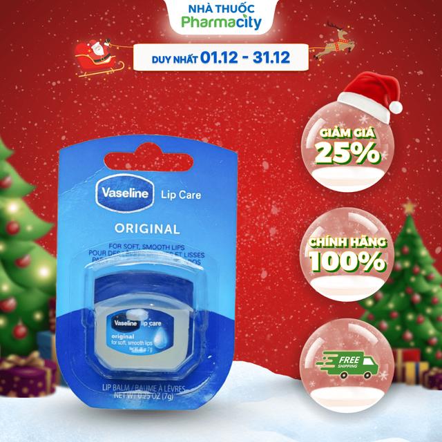  Sáp Dưỡng Môi VASELINE Lip Therapy Original Mềm Mịn  7g  