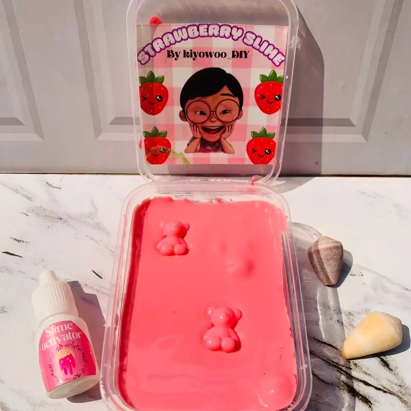 Tofu slime upin ipin series by kiyowoo_DIY 3