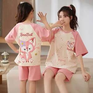setelan piyama baju anak cewek motif baru lucu unik cinnamoroll 1set sama celana fashion anak