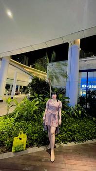 Product Review of 2801 - Dress bhn Katun halus import, smoke pinggang blkg, BELT Variasi from 🩷**a k**🩷 1