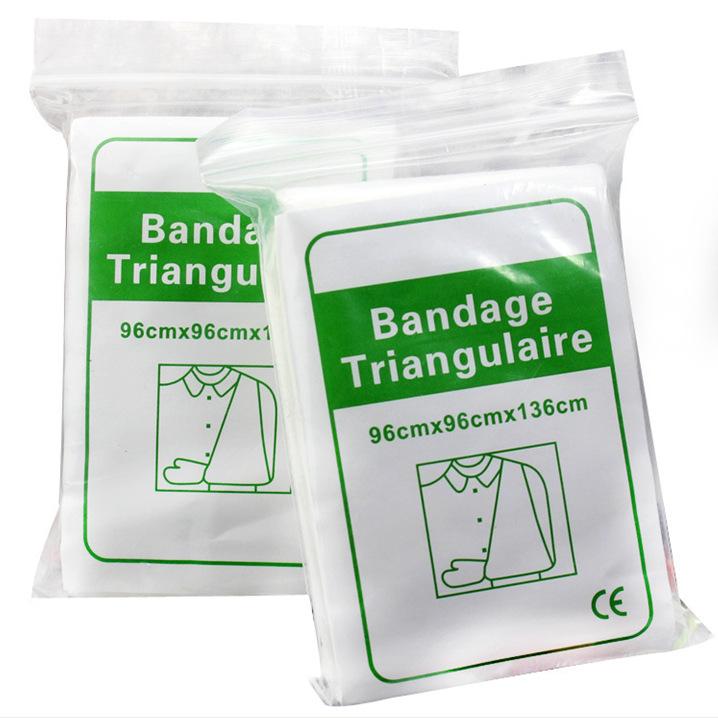 6 Packs/Lot Non-woven Triangular Plaster Bandage Medical Supply Wound ...