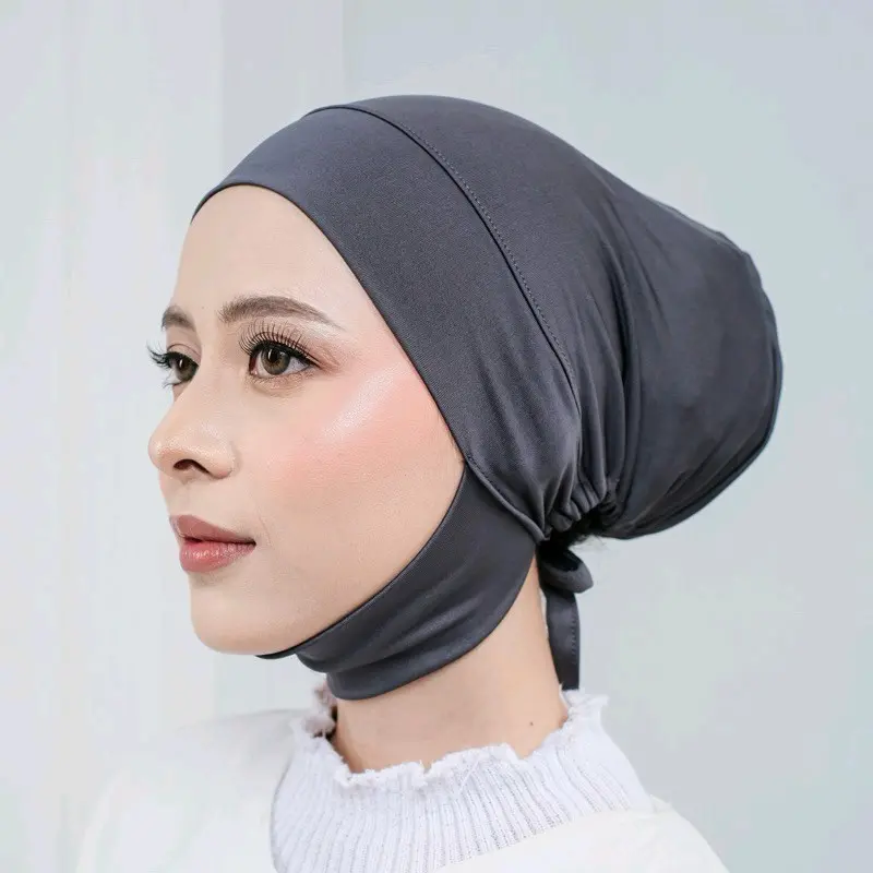 PUSSAT Ciput Dagu Antem Anti Slip Jersey Premium Inner Dagu Dubai Inner Tali Dagu Malay Anti Pusing Anti Tembem Dalaman Kerudung Anti Slip Hijab Syar'i