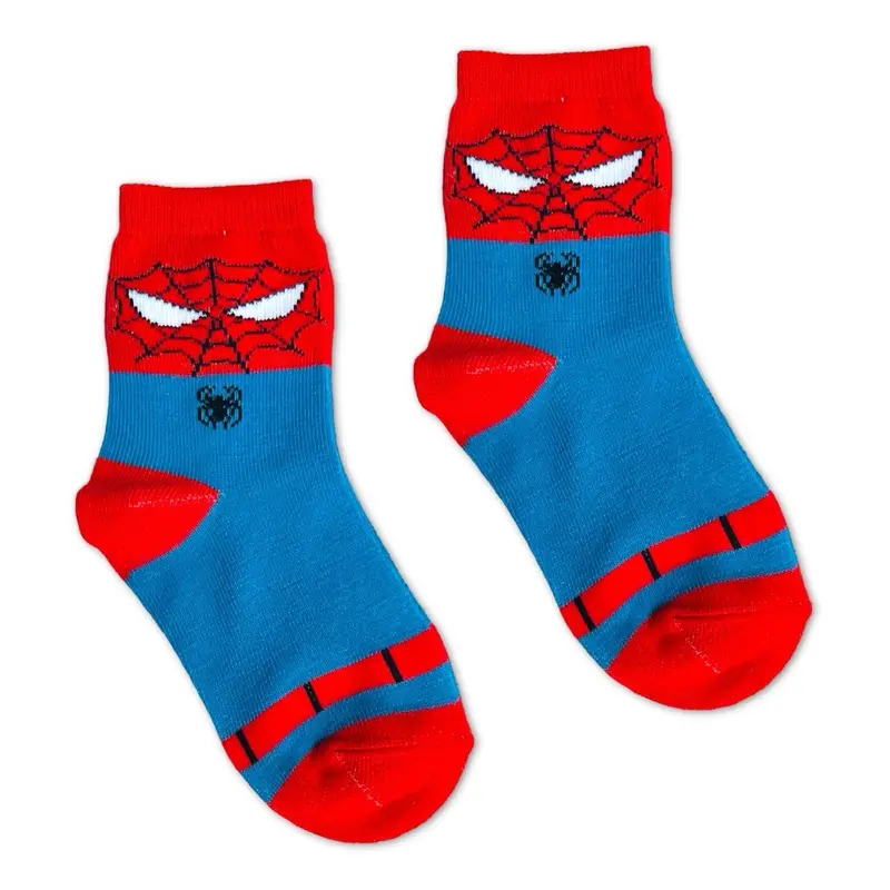 Kaos kaki anak motif super hero - kaos kaki anak size 1-6 tahun Anak-Anak 6