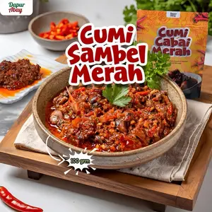 sambal merah baby cumi dapur abay