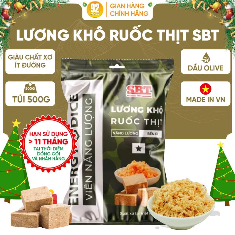Lương Khô Chà Bông Thơm Ngon Ăn Vặt Làm Quà Tặng Phong Cách Quân Đội