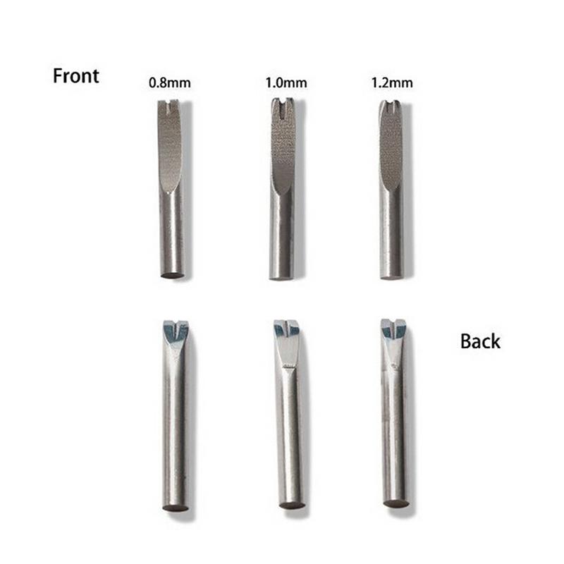 Product Introduction of 7 in 1 Multipurpose Leather Craft Tool Sew&Crease Leather Edge Beveler Tool Set 34