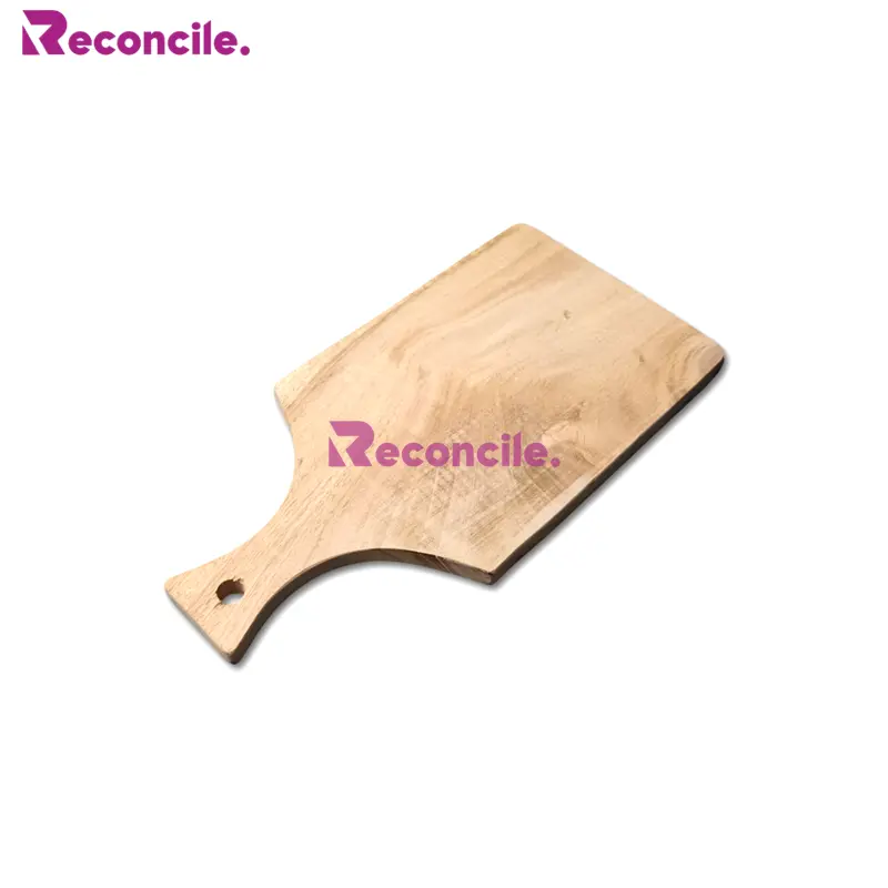 Reconcile AM03 Talenan Kayu Mahoni Gagang/Cutting Board/Alas memotong iris Bawang 1