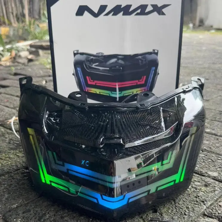 Lampu Stop Nmax  Old Lazy Rgb+App Stoplamp Nmax 2015-2019 Old Lazy Rgb Plus App Lampu Belakang Nmax Lama Lazy 0